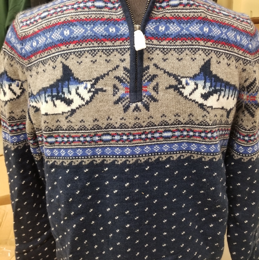 Vineyard Vines Zip Up Sweater